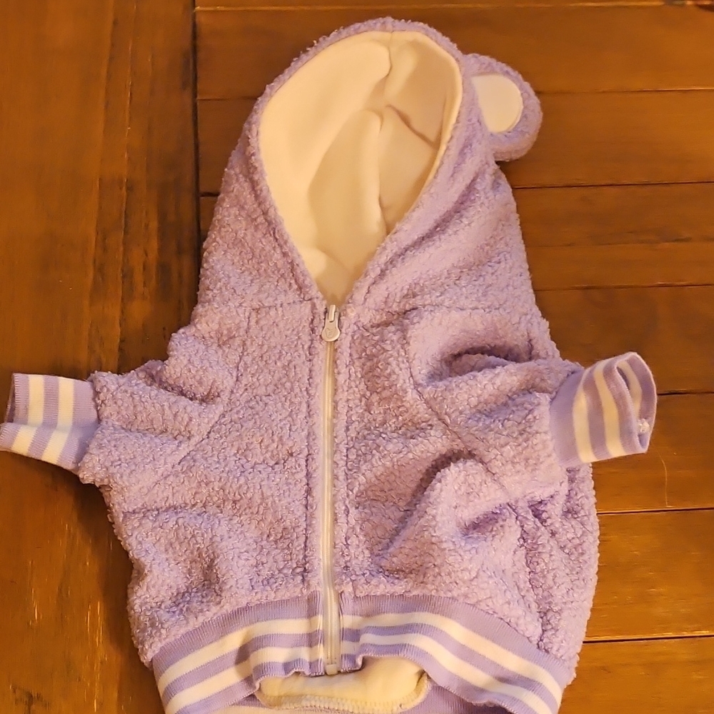 🐶Cozy Dog Purple Sherpa Hoodie 🐾